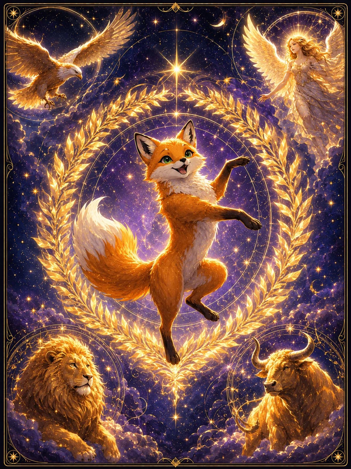 The World tarot card