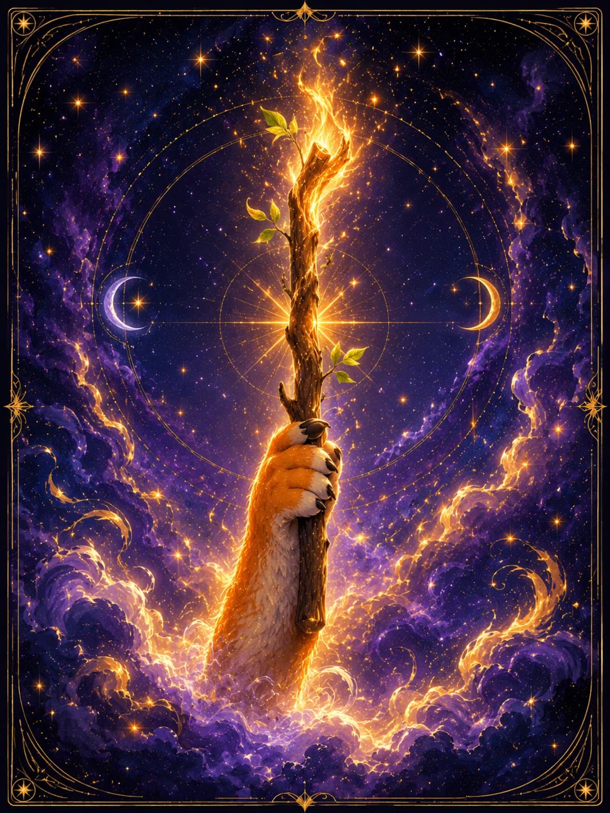 Ace of Wands tarot card