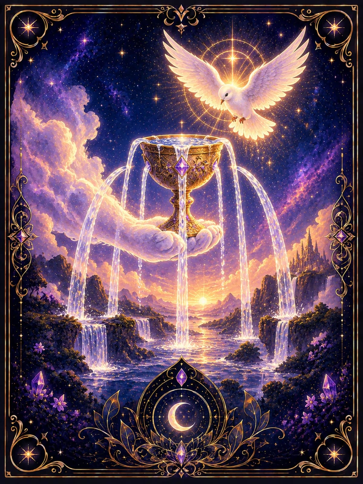 Ace of Cups tarot card