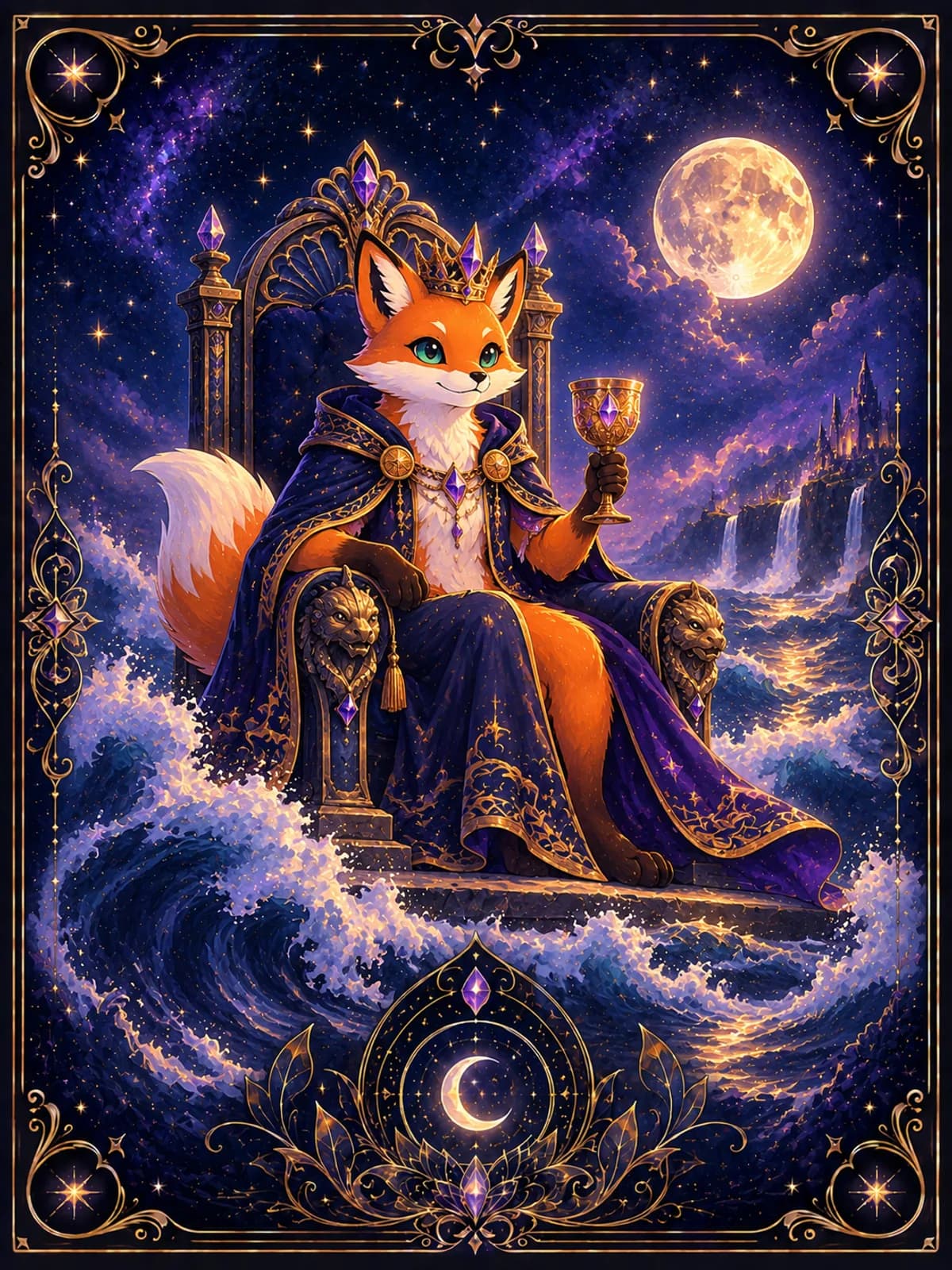 King of Cups tarot card