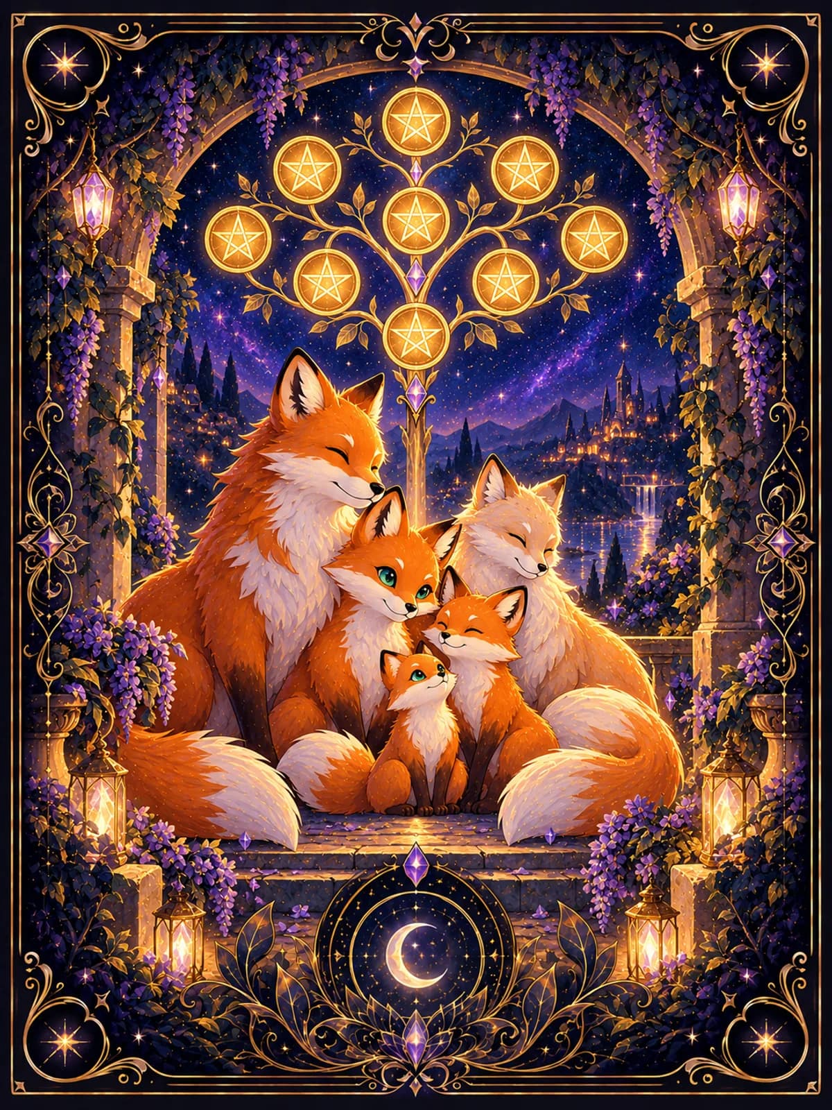 Ten of Pentacles tarot card