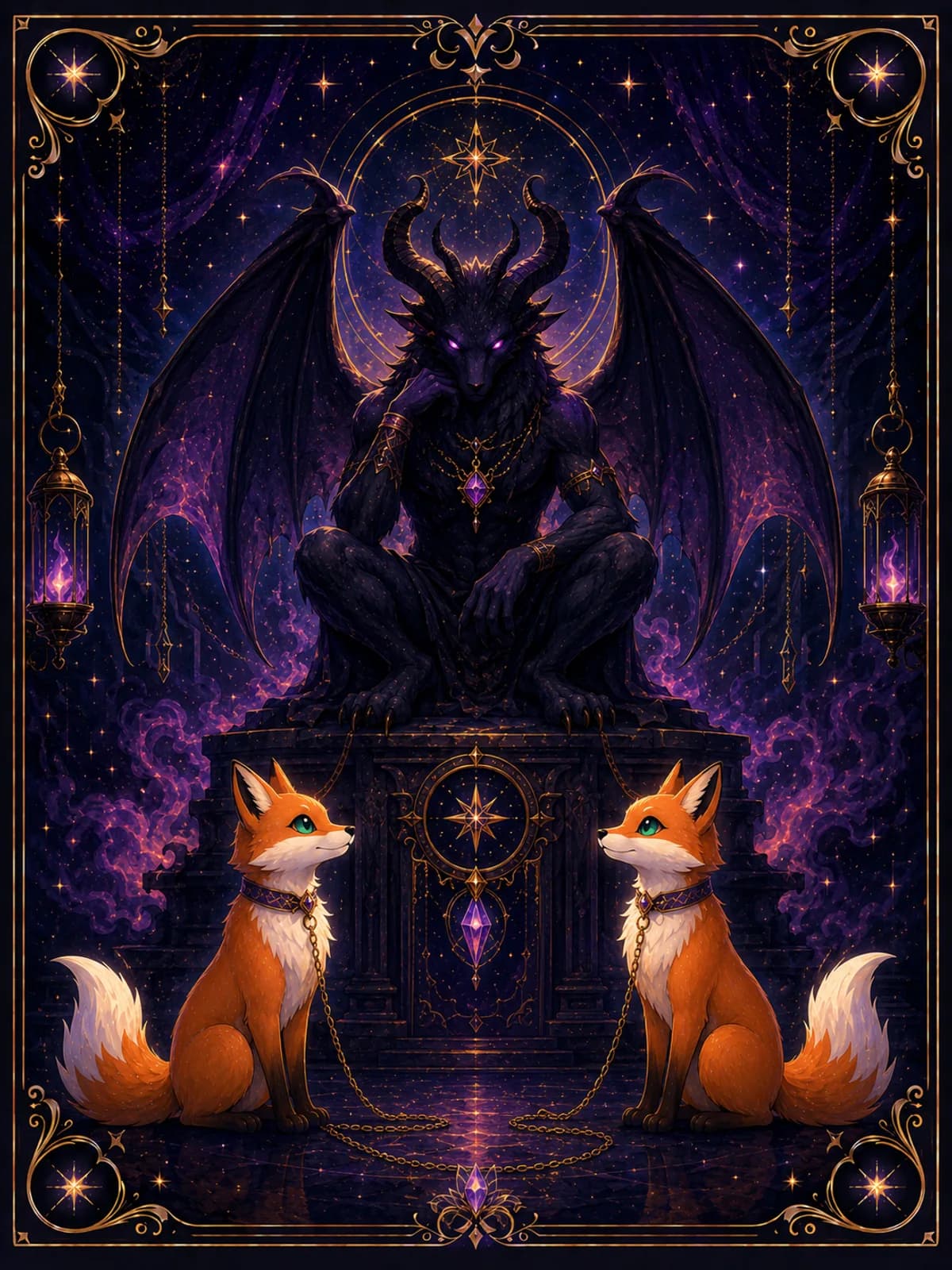 The Devil tarot card
