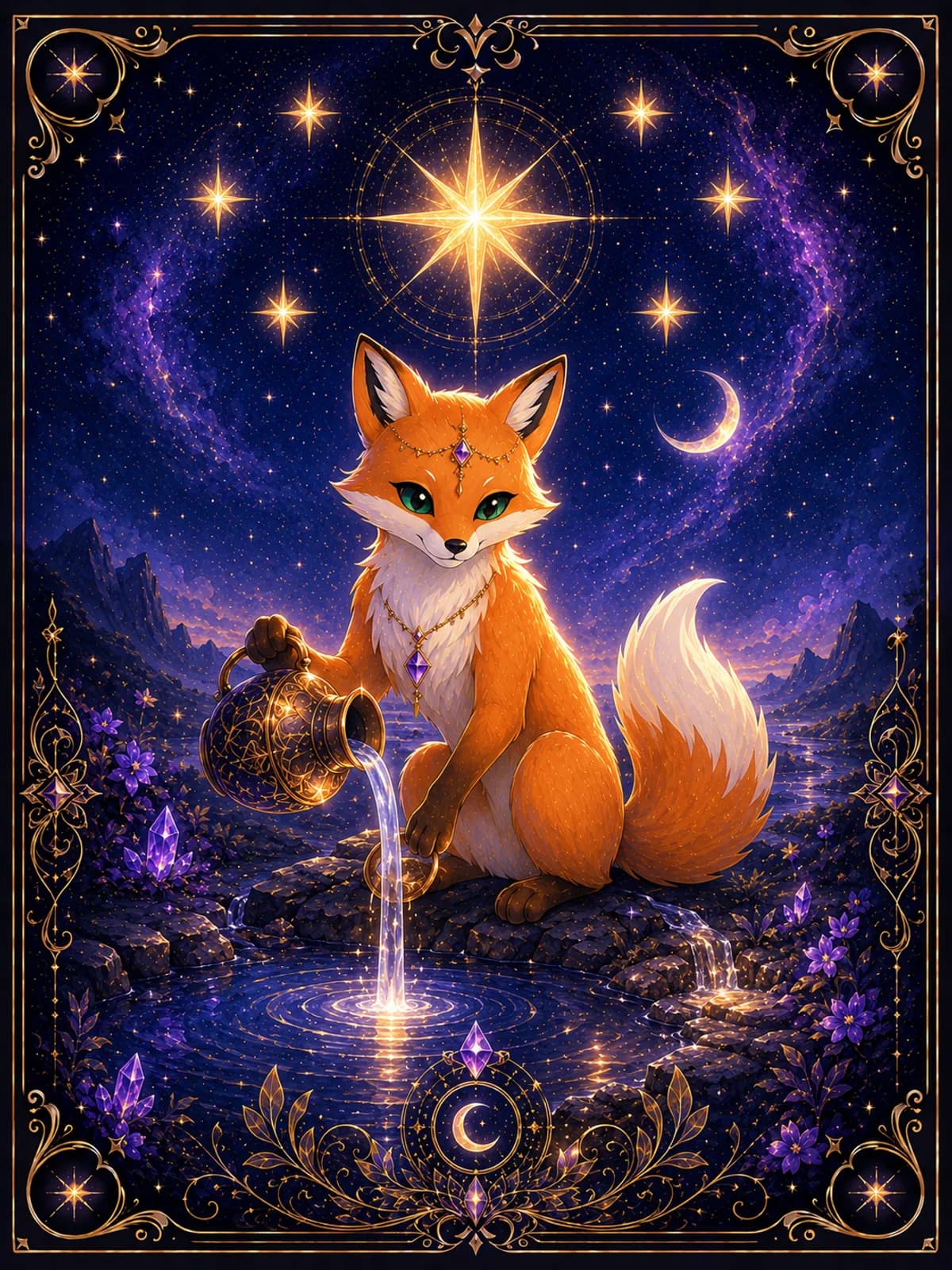 The Star tarot card
