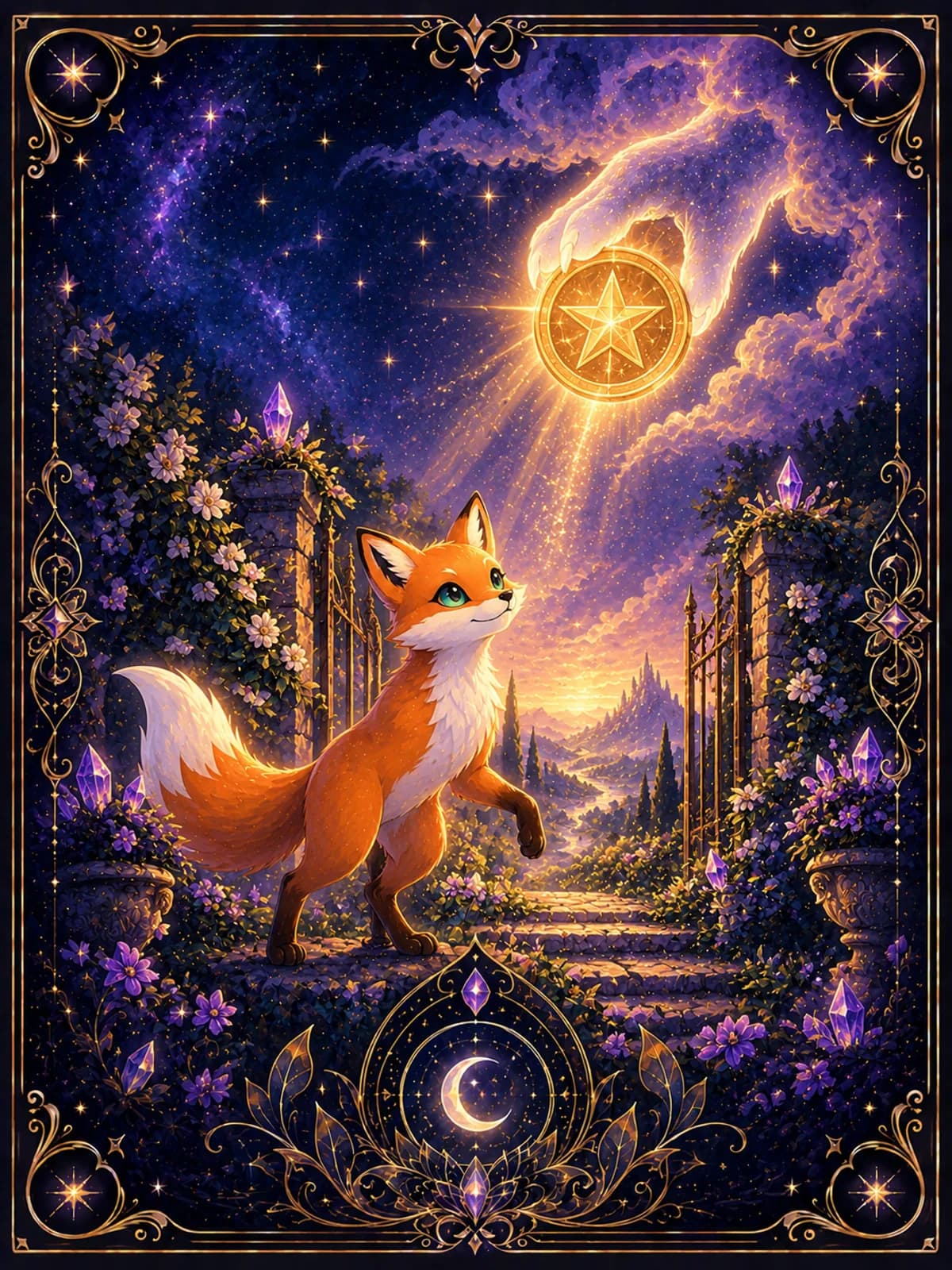 Ace of Pentacles tarot card